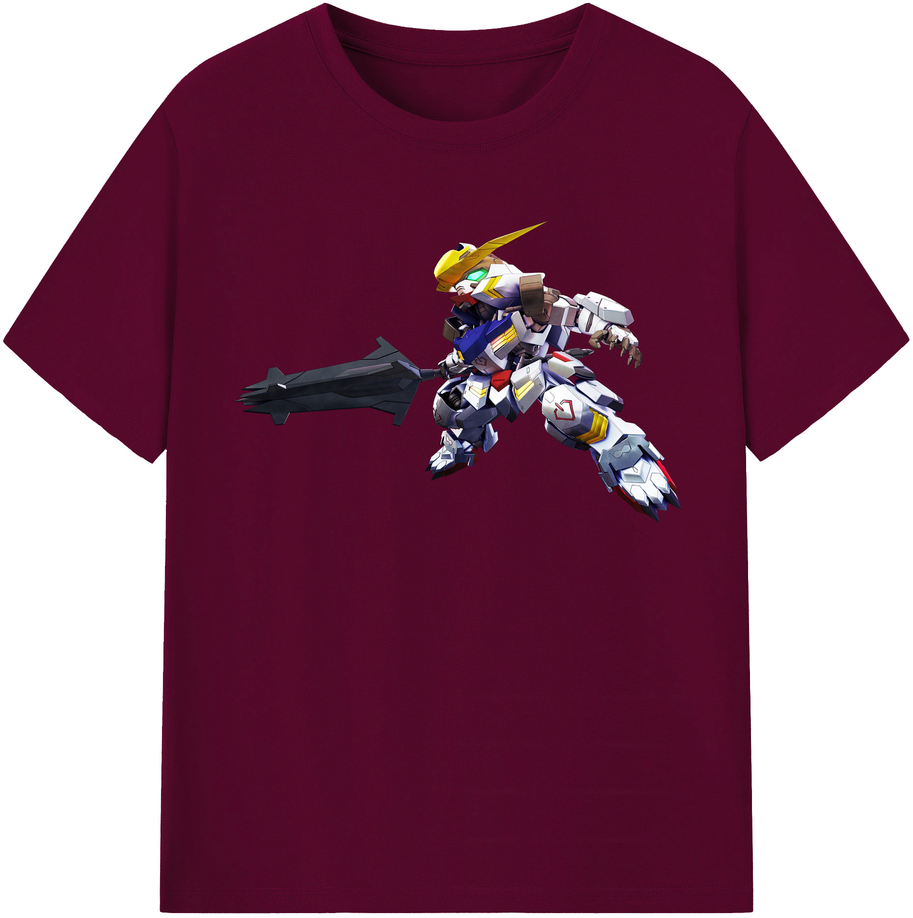 （画像用） 機動戦士ガンダム Mobile Suit Gundam レディースカジュアルプリントTシャツ（綿100％）
